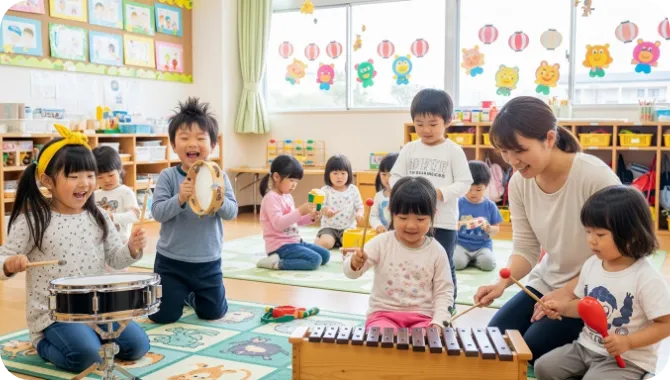 音楽だけじゃない、子供の成長が期待できる